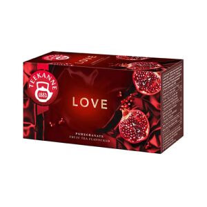 Teekanne world of fruit love gránátalma és őszibarack tea 50 g