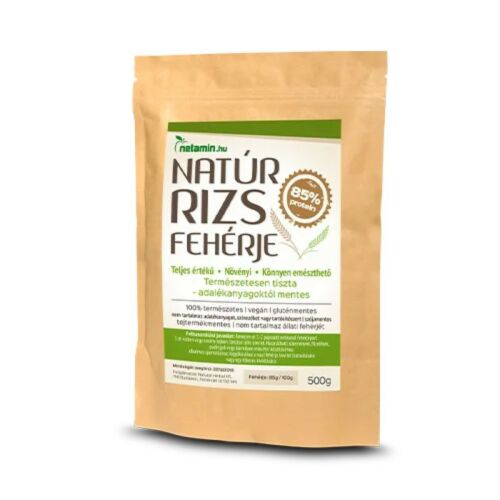 Netamin natúr rizs fehérje 500 g 125242472