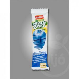 Sunvita Kékáfonya Gyümölcsszelet, 20g, egészséges snack - Sunvita