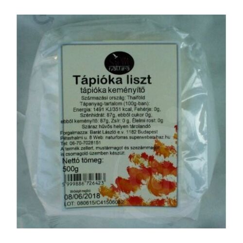 Szpm tápióka liszt 500 g 125242600