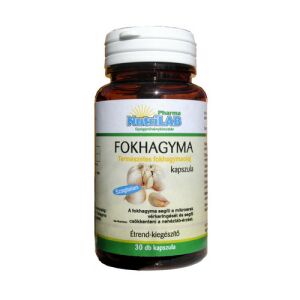Nutrilab fokhagyma kapszula 30 db 125242617 - Nutrilab