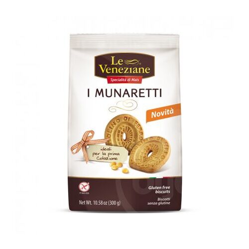 Le Veneziane I Munaretti Gluténmentes Vajas Keksz, 250g - Édesség