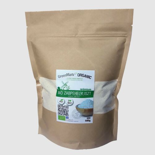 Greenmark bio zabpehelyliszt 500 g 125242733