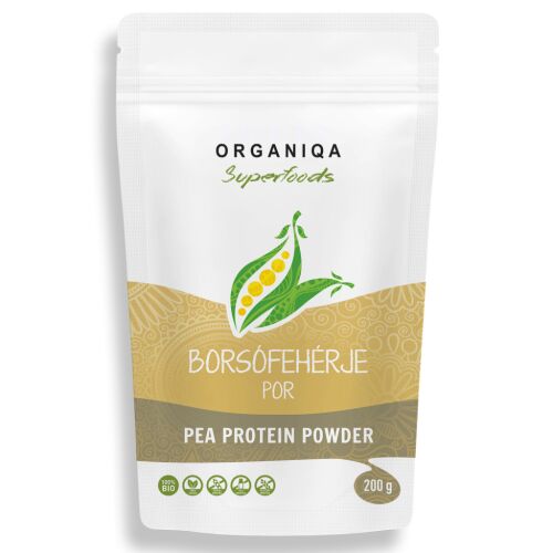 Organiqa 100% bio borsófehérje por (80% fehérje) 200 g 125242881