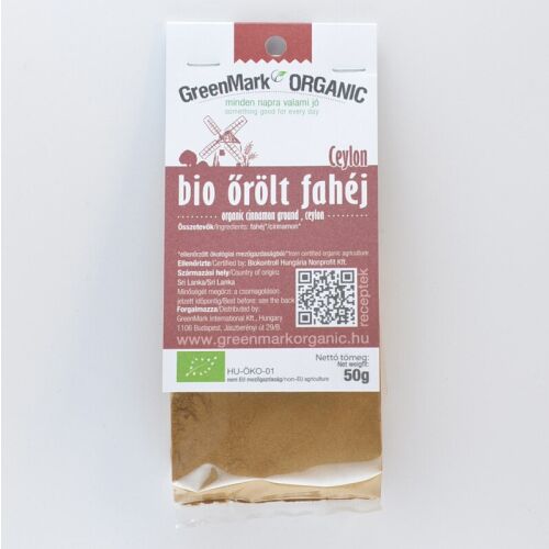 Greenmark Organic Ceylon Őrölt Fahéj 50g - GreenMark