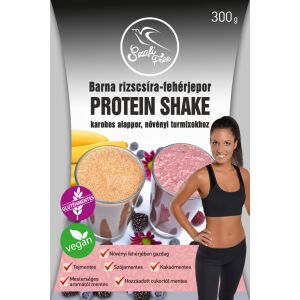 Szafi Free barna rizscsíra-fehérjepor protein shake karobos 300 g 125243054 - Fehérje