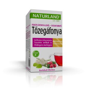 Naturland prémium tőzegáfonya-feketeáfonya-cickafarkfű tea 20x1,2g 24 g 125243158 - Gyümölcstea