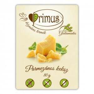 Primus gluténmentes parmezános keksz 80 g 125243198 - Keksz