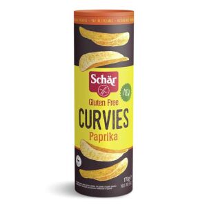 Schär curvies chips paprikás 170 g (Gluténmentes)