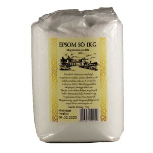 Epsom só 1kg, magnézium-szulfát fürdőhöz és izomfájdalom enyhítésére - Sütés & Főzés