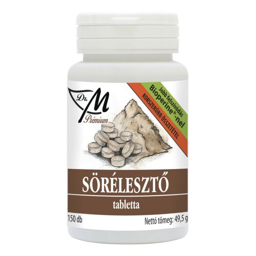 Dr.M Prémium sörélesztő tabletta, 150 darab, étrendkiegészítő