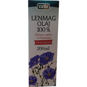 Virde lenmagolaj e-vitaminnal 100% 200 ml