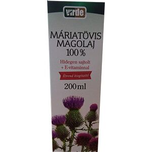 Virde máriatövis magolaj e-vitaminnal 100% 200 ml 125243788 - Virde