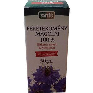 Virde feketekömény magolaj e-vitaminnal 100% 50 ml 125243790 - Virde