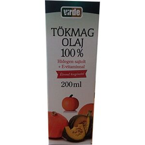 Virde tökmagolaj e-vitaminnal 100% 200 ml 125243791 - Sütés & Főzés
