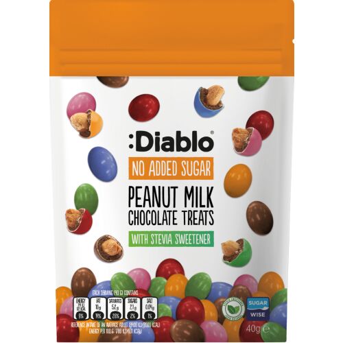 Diablo Cukormentes Mogyorós Tejcsokoládé Drazsé - 40g 125244086