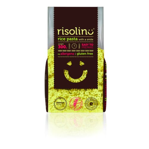 Risolino gluténmentes rizstészta csillag levestészta 300 g 125244261