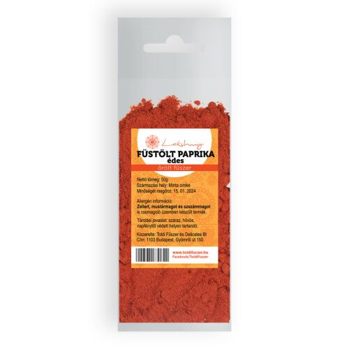 Lakshmy füstölt paprika édes 50 g 125244298