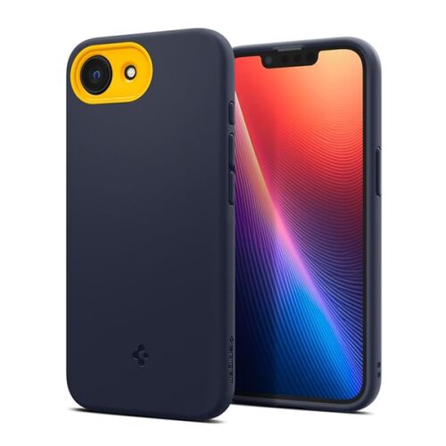 SPIGEN NANO POP szilikon telefonvédő (kameravédő, MagSafe) SÖTÉTKÉK Apple iPhone 16e 125251717