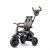 QPLAY Rito Deluxe 6 in 1 Tricycle, Grey, 10-72 months, front view