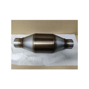 Fémbetétes kerek versenykatalizátor, Ø60mm, 2000-3000 cm3, EURO5, 200 cellás