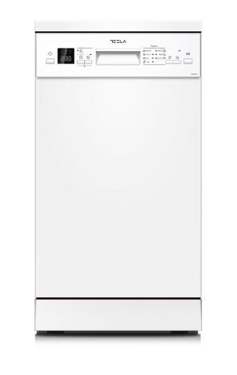 Tesla WD490MW, 45 cm, Fehér, Szabadonálló, Mosogatógép
