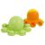 Pop it polip Oktopus sensorisches Spielzeug, grün und orange, Stressabbau Spielzeug, Fidget Spielzeug