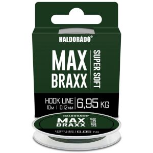 Haldorádó Max Braxx Super Soft Hook Line 0.12mm 6.95kg horgászzsinór - Fonott előkezsinór