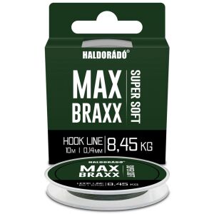 Haldorádó Max Braxx Super Soft Hook Line 0.14mm 8.45kg, nagy szilárdságú horgászzsinór - Fonott előkezsinór