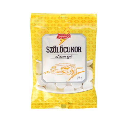 Microse szőlőcukor tabletta citrom 75 g 125266105