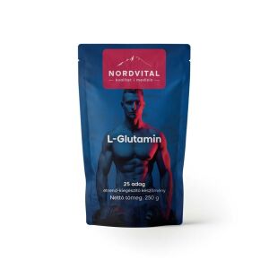Nordvital l-glutamine por 250 g 125266406 - Aminosav