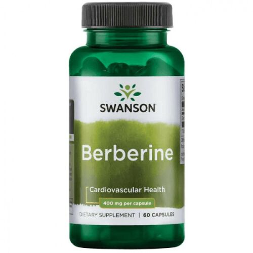 Swanson Berberin 400mg étrend-kiegészítő, 60 kapszula - Swanson