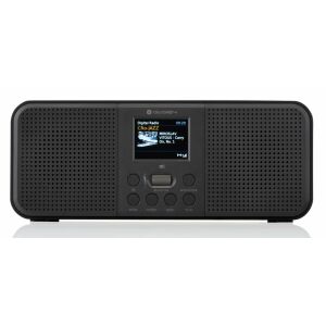 Radio DAB+/FM GoGEN DAB 800 BTC, 2 x 2 W, Bluetooth, LCD color, ceas cu alarma, negru 125290961 - Radiouri