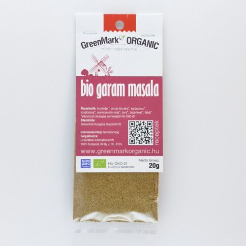 Greenmark bio garam masala 20 g 125292833