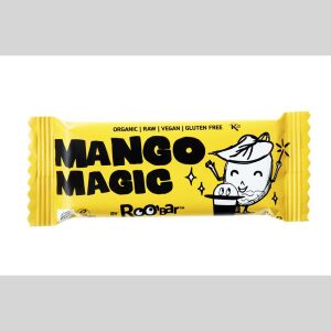 Roobar bio nyers gyümölcsszelet mangó 30 g 125293129 - Édesség