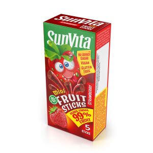Sunvita mini fruit sticks eper 5 db 50 g 125293261 - Sunvita