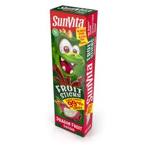 Sunvita fruit sticks sárkánygyümölcs 5 db 100 g 125293262 - Sunvita