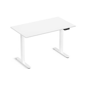 Elektromosan állítható magasságú íróasztal 120x80cm fehér | LVN System Control Flex+