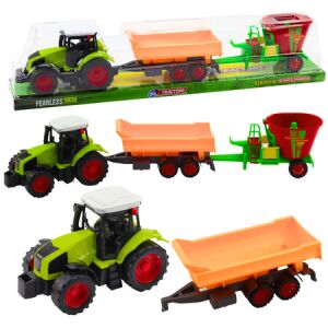 Mezőgazdasági traktor pótkocsi billenő kocsi készlet 24791 146085664 - Lean Toys