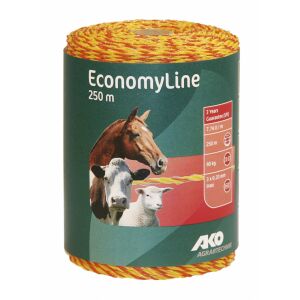 AKO Economyline villanypásztor vezeték - sárga/narancs, 250 m, 15 ohm/m, 60 kg 125306989 - Villanypásztor vezeték