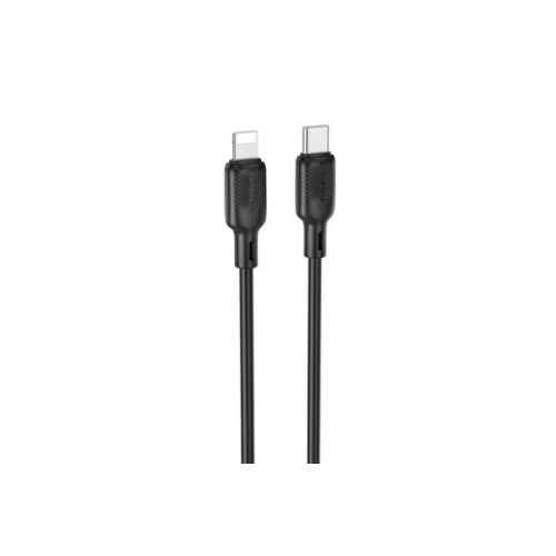 BOROFONE BX113 LENNY USB TYP-C / LIGHTNING PD 27W KÁBEL 3 METRA ČIERNY 125308013