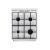 Gorenje P2241A1W gas hob top view