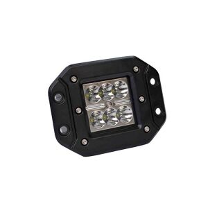 Proiector LED pentru off-road auto, 18W, 1320 lumeni, fascicul spot de 8 grade, negru, impermeabil, IP67 - Lumini auto