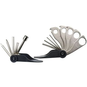 Multifunkciós kerékpár javítókészlet, Multitool FSBRK-010, fekete