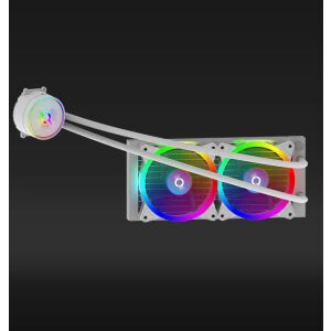 CPU-Kühler Aquarius 240 AIO Weiß ARGB 125309583 - PC-Ventilator