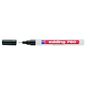 EDDING 780 paint marker, black, 0.8mm round tip - Lacquer marker