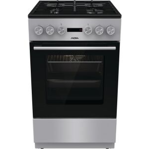 Mora K4255C1S Kombinált tűzhely, 70l, 4 főzőzóna, AquaClean, A energiaosztály