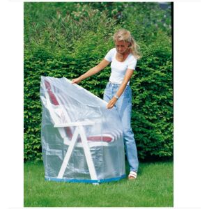 Kertiszék-huzat átlátszó kerti székhuzat, amely védi a széket a szabadban - Kerti bútor takaró