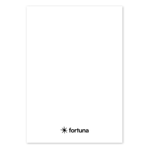 Füzet vonalas FORTUNA Monocolor A/5 32 lapos fehér 125312973