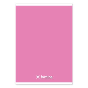 Füzet vonalas FORTUNA Monocolor A/5 32 lapos rózsaszín 125312975 - Fortuna